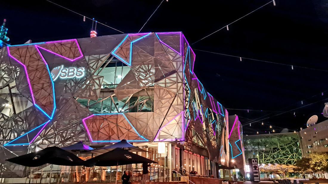 Fed Square Laser Mapping Genius Laser Technology 