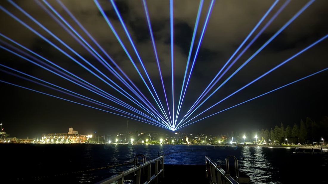 Laser Light Show City-Wide Esperance NYE 2024