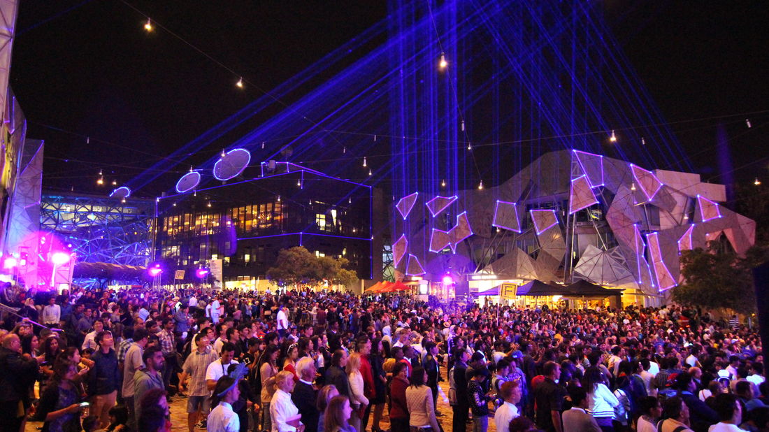 Fed Square NYE