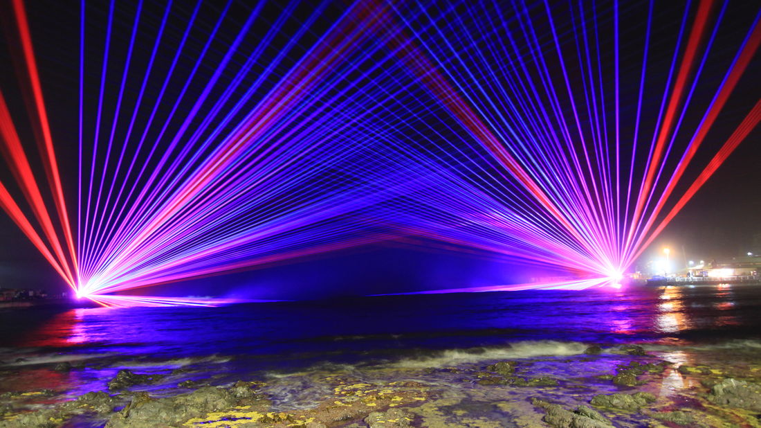 Kiama NYE Laser Show 